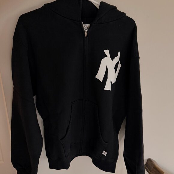 Akimbo NY Zip up Hoodie Black Medium